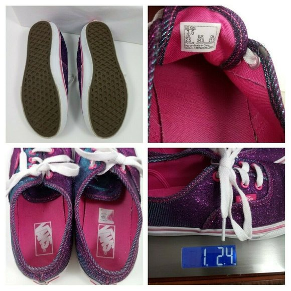 Vans Authentic Color Shift Shoes Kids 3.5 Purple - Picture 13 of 15